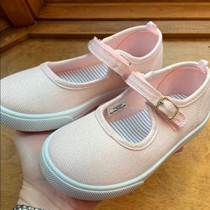 OshKosh B'gosh Shoes - Osh Kosh Pale Pink sparkle sneakers OshKosh B'gosh Shoes - Osh Kosh Pale Pink sparkle sneakers